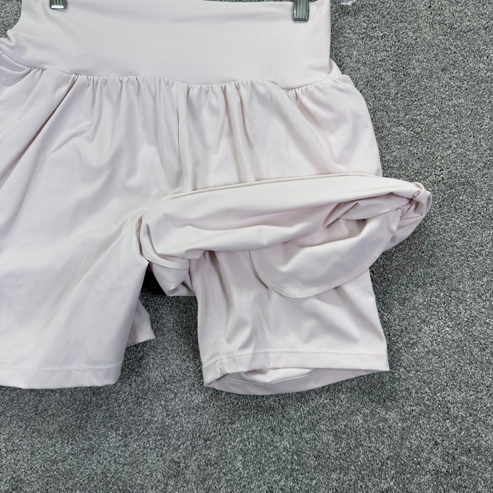Halara SoftlyZero Airy Shorts Womens Large Pink 6in Lined Athletic Running Gym - Picture 7 of 9